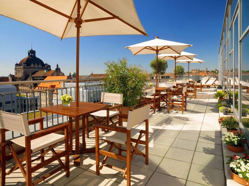 Sheraton Carlton Nuernberg Екстер'єр фото Rooftop terrace